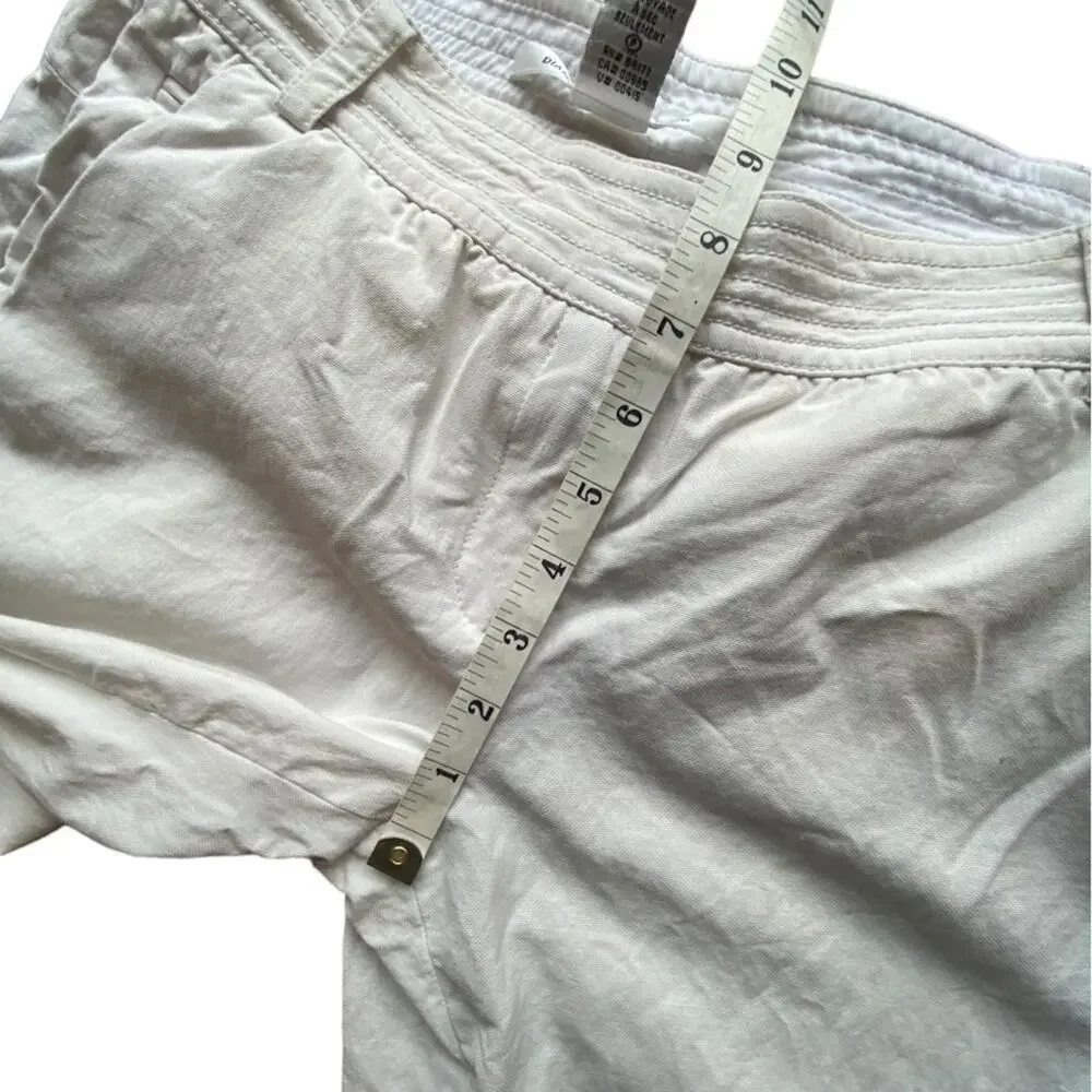 Diane von Fürstenberg White Ankle Length Pants Womens Size 4
